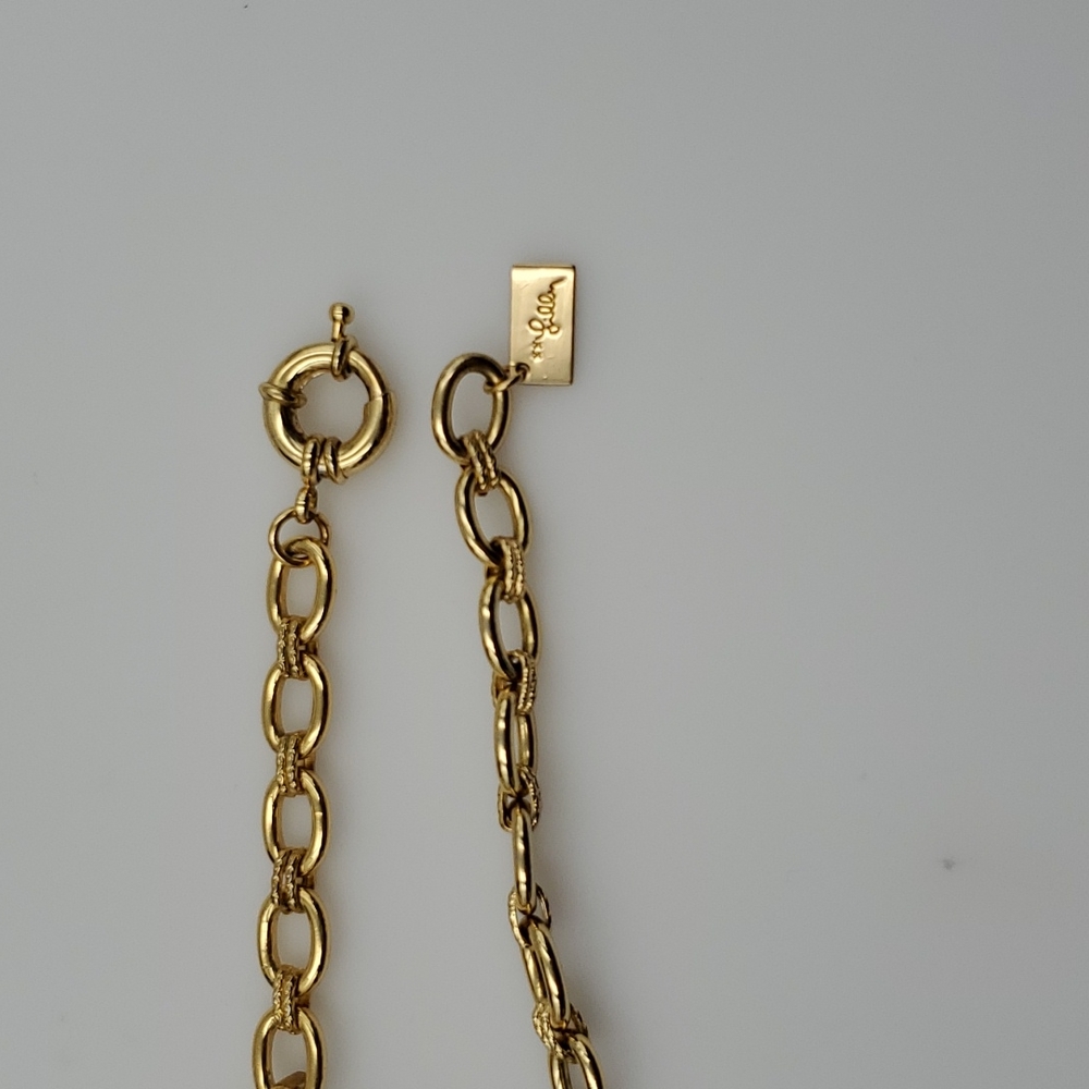 Lilly Pulitzer Gold Tone Alligator Necklace - Picture 10 of 11